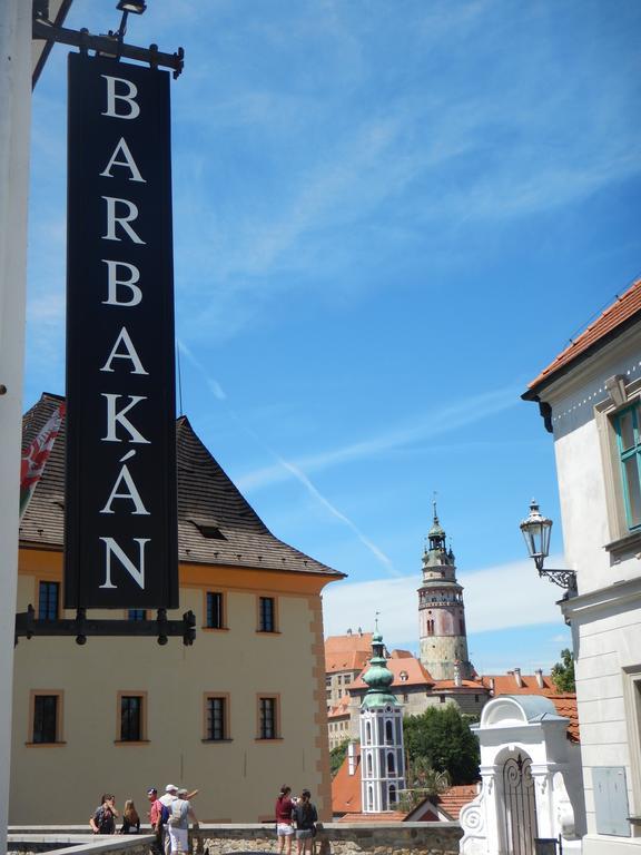 Český Krumlov Hotel Barbakan מראה חיצוני תמונה