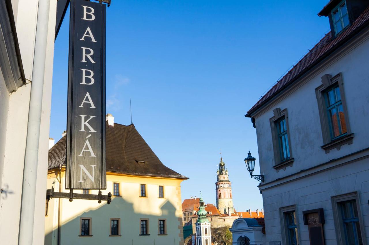 Český Krumlov Hotel Barbakan מראה חיצוני תמונה